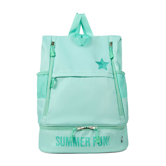Memoi Seafoam Green Summer Fun Bag