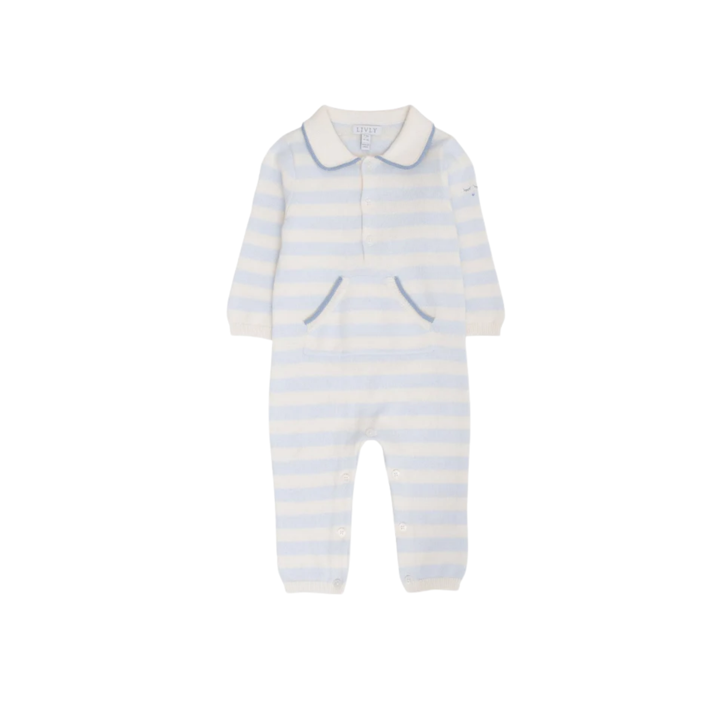 Livly Pink Phoebe Stripe Romper