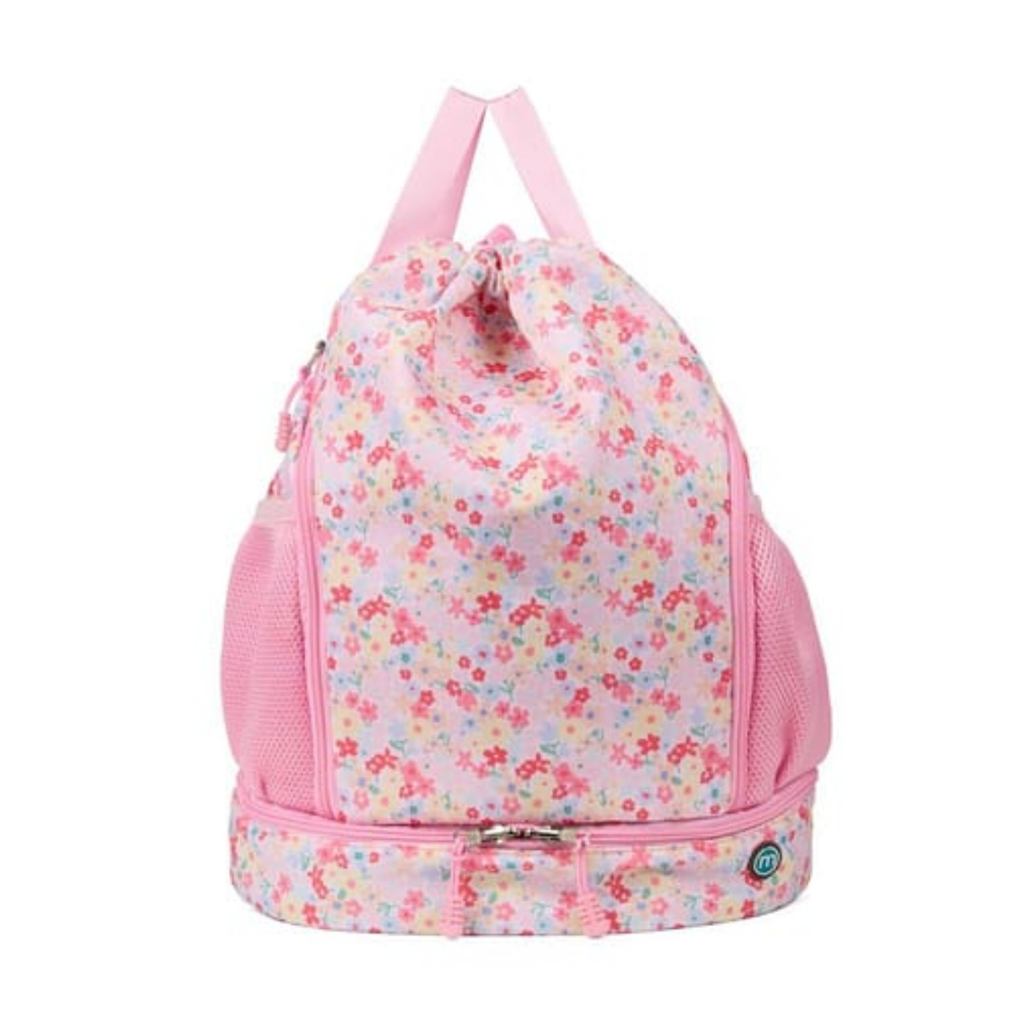 Memoi Pink All Over Floral Bag