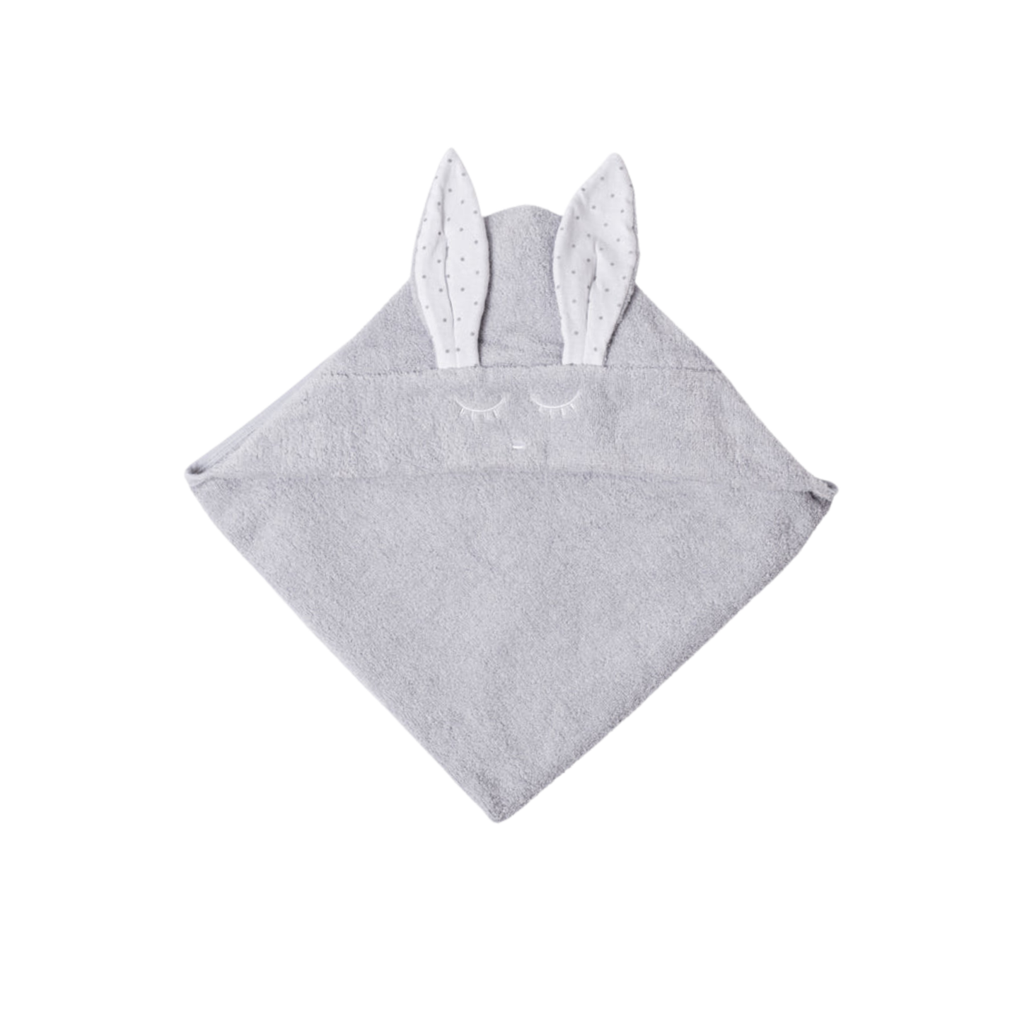 Livly Grey Bunny Towel