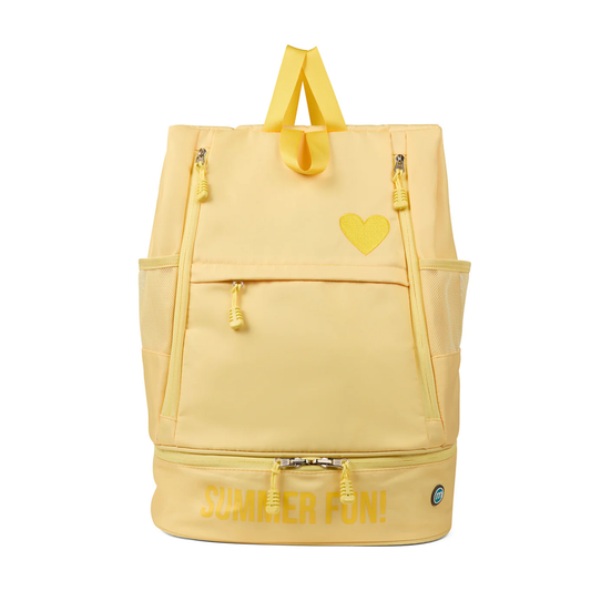 Memoi Pale Yellow Summer Fun Bag