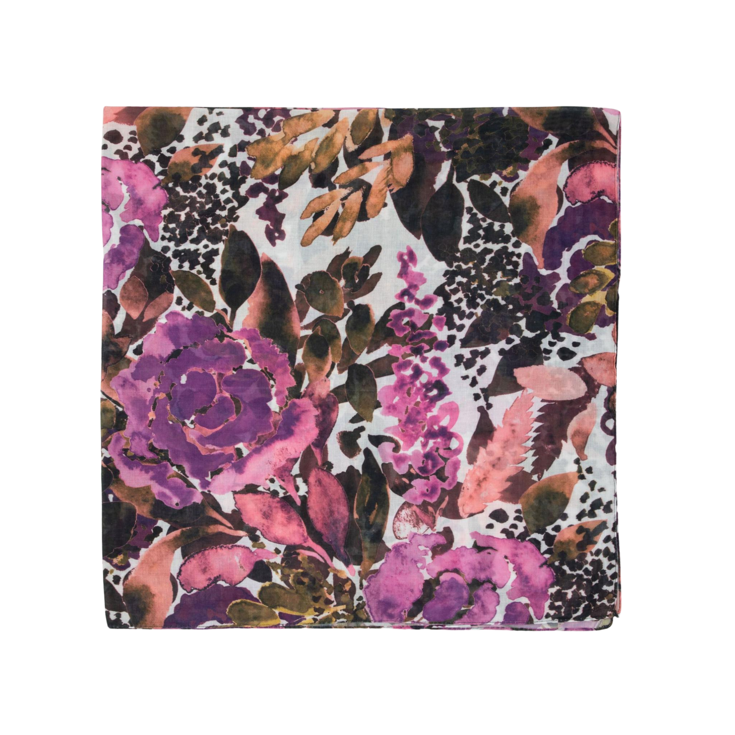 Tal Leafy Petal Headscarf