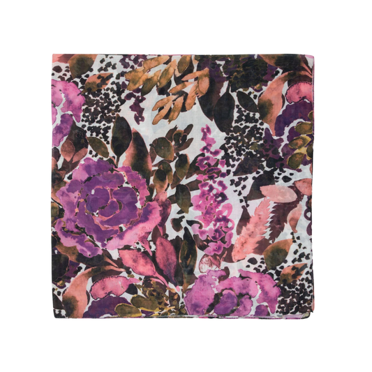 Tal Leafy Petal Headscarf