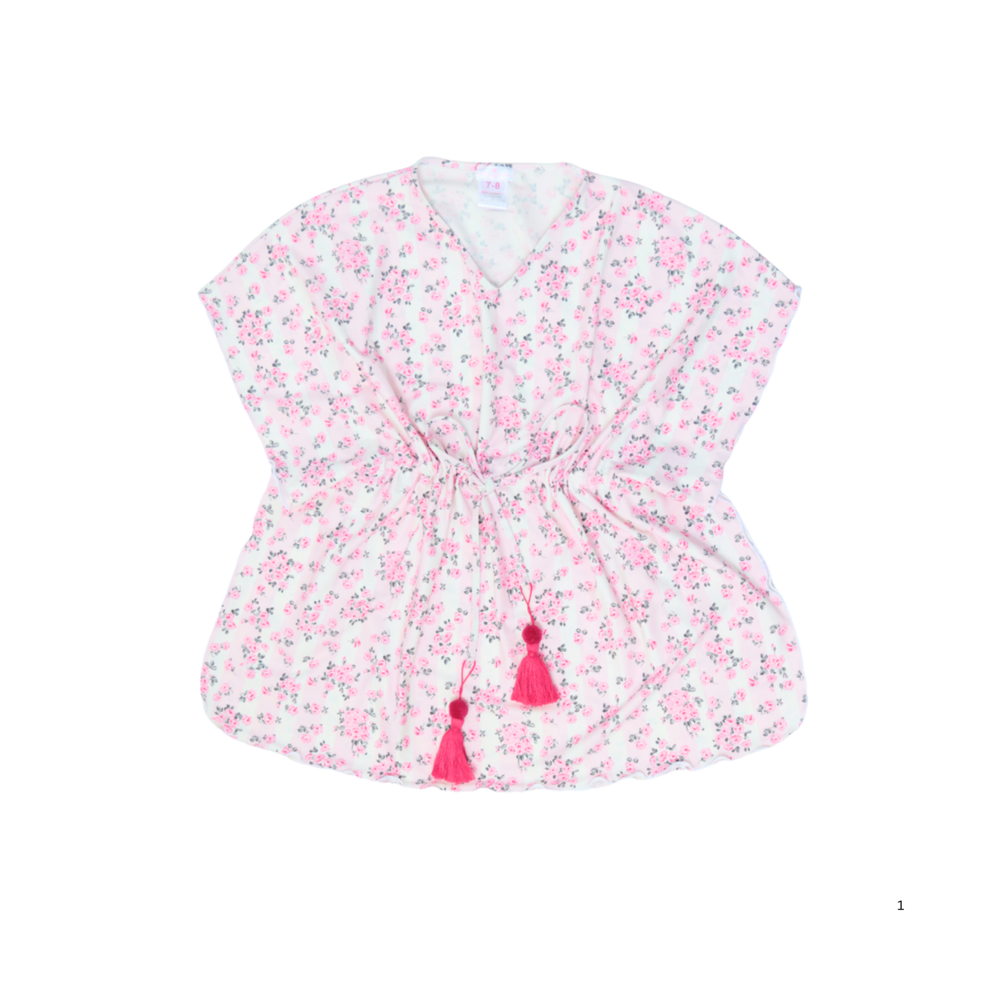 Piccoli Principi Lidia Roses Swim Cover Up