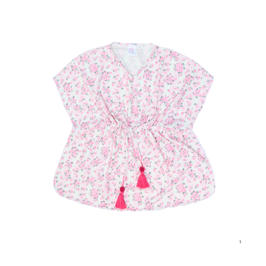 Piccoli Principi Lidia Roses Swim Cover Up