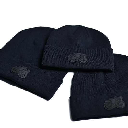 Nicsessories Rubber Bike Kids Cuffed Beanie