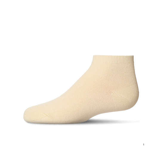 Memoi Kids Basic Soft Rayon from Bamboo Anklet Socks Sunshine - Mk-6066