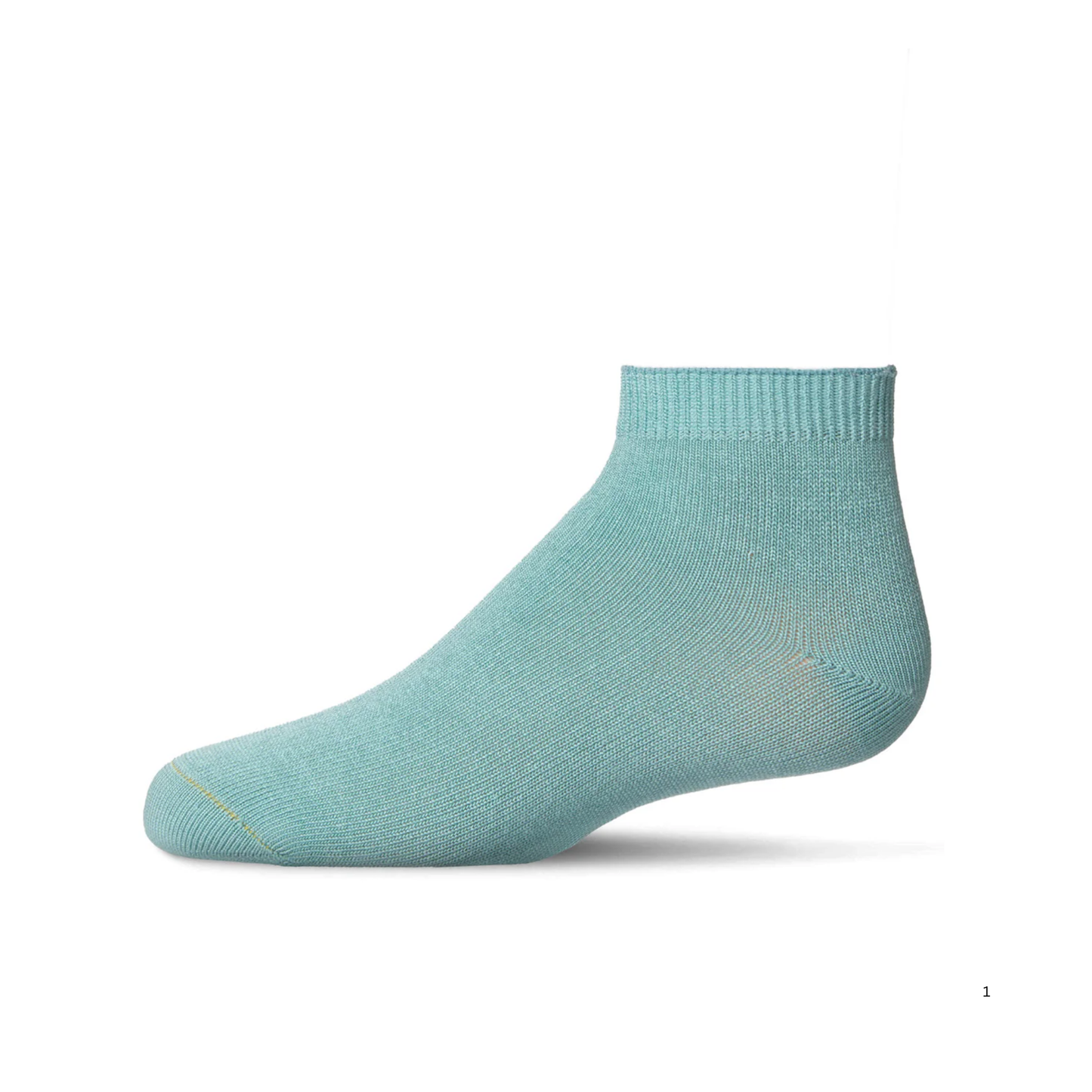 Memoi Kids Basic Soft Rayon from Bamboo Anklet Socks Ocean - Mk-6066