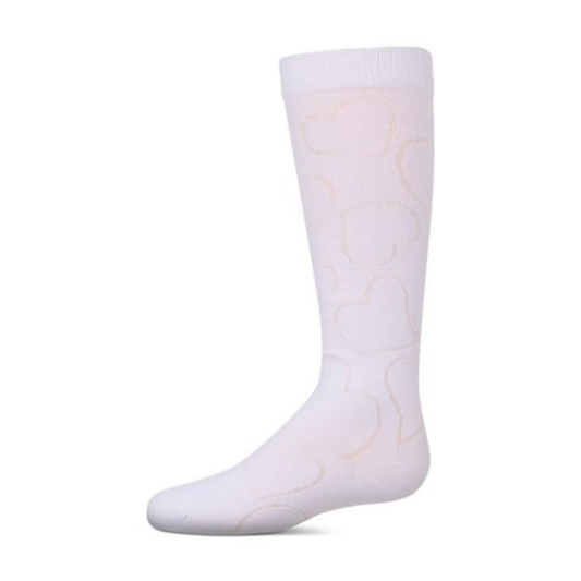 Memoi Multi Heart Knee High - MKF-7182