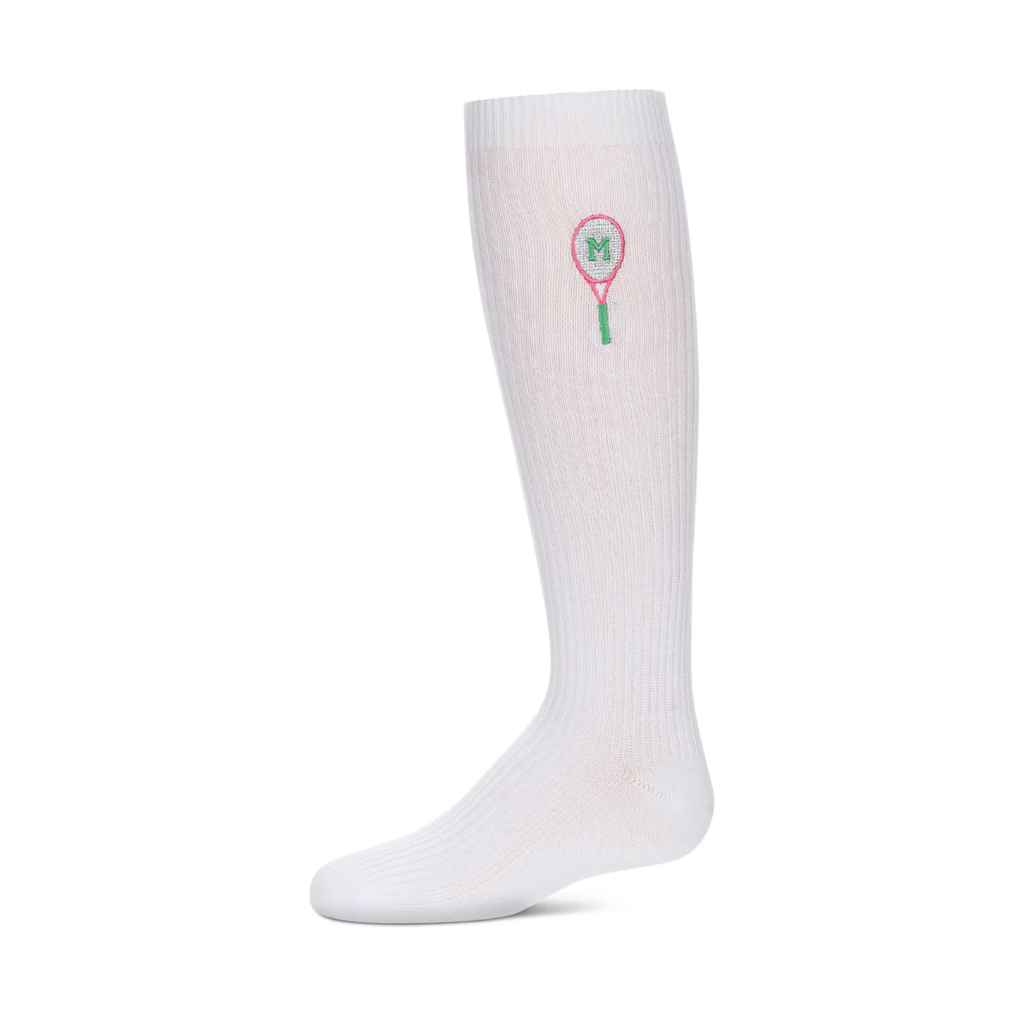 Memoi Girls Tennis M Knee High Socks - Mkf-7159