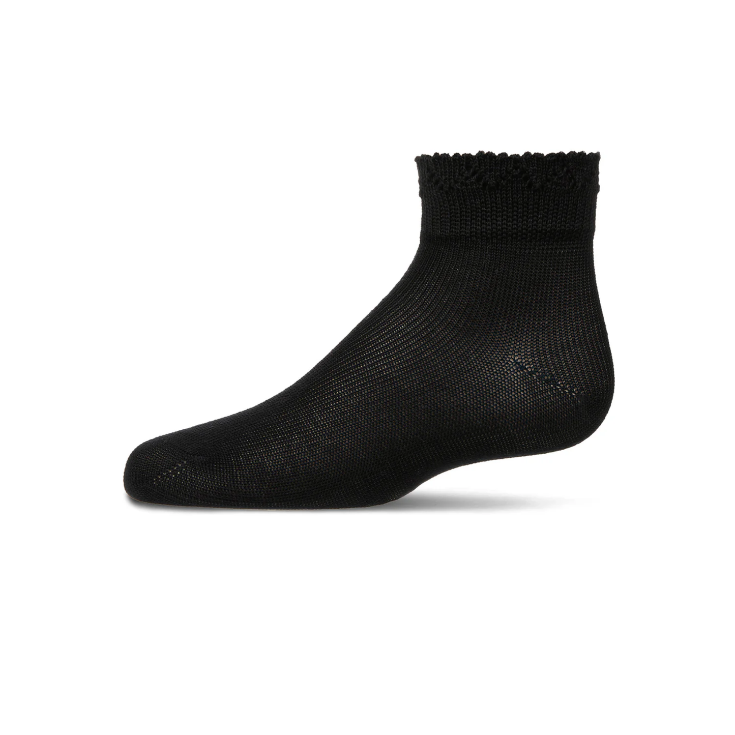 Memoi Crochet Ruffle Welt Anklet - MKF-1015