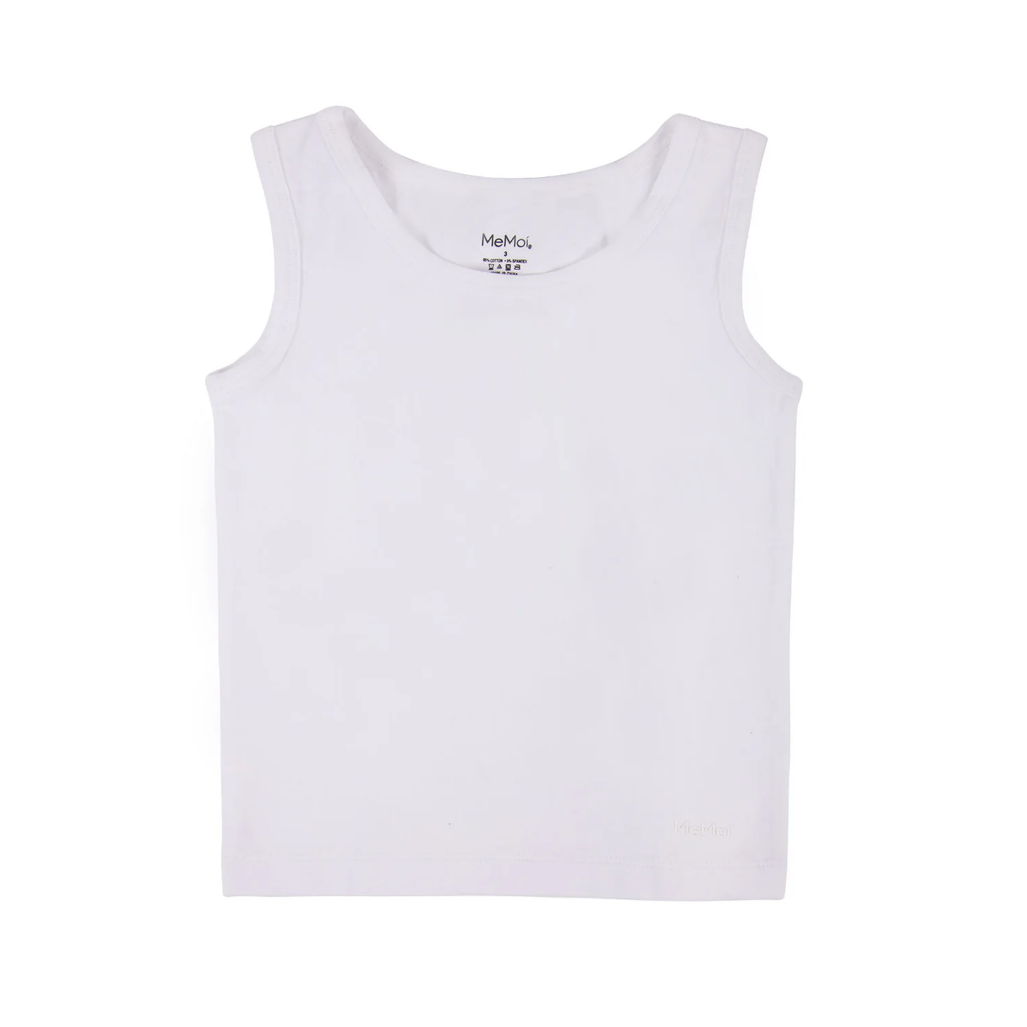 Memoi Boys Sleeveless Cotton Tank 3-Pack