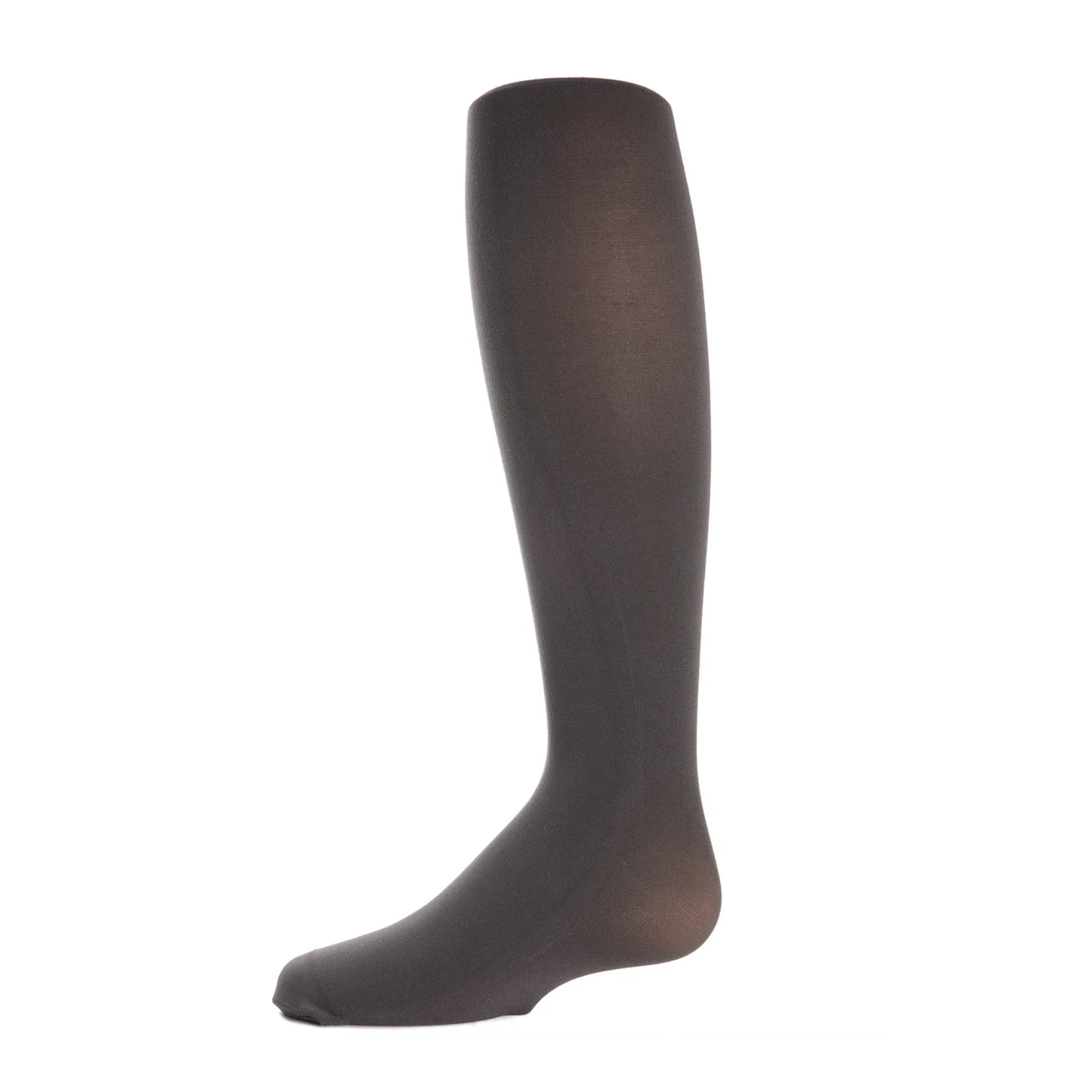 Memoi Infant Winter Opaque Nylon Tights Charcoal - Mk-208