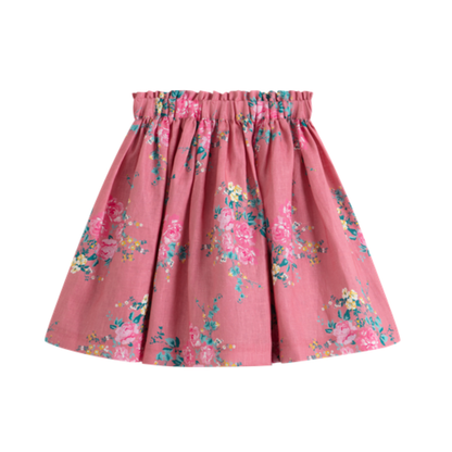 C'Era Una Volta Pink July Flowers Skirt