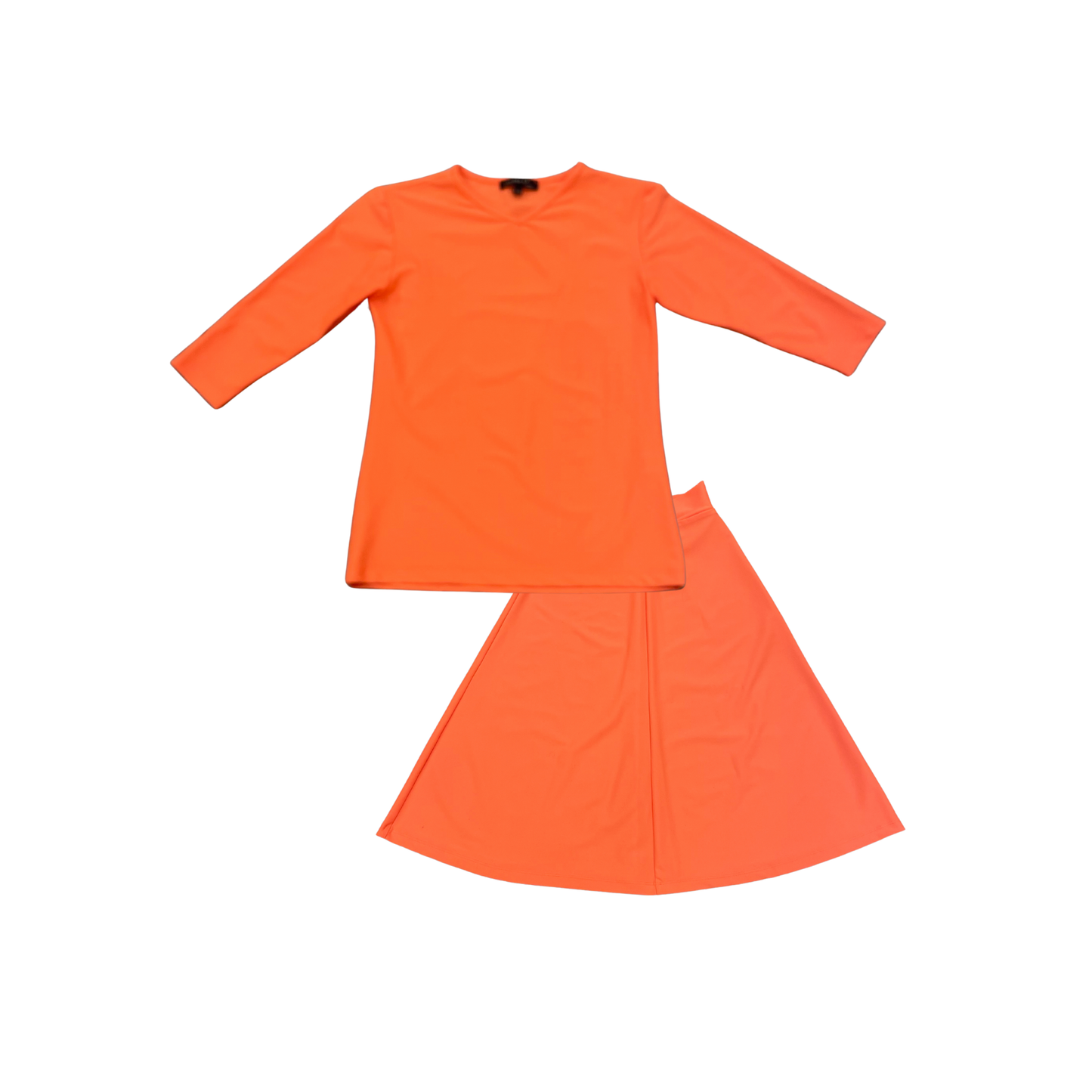 Jackie O' Orange Cover Up Swim Set