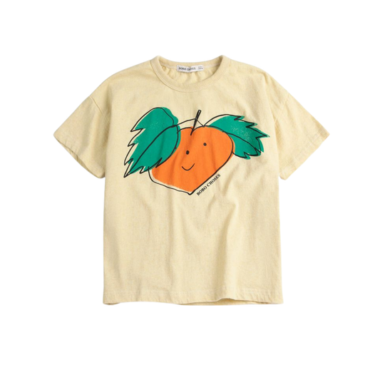 Bobo Choses Yellow Tangerine Short Sleeve Tee