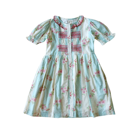 Lali Minty Ivy Short Sleeve Dress