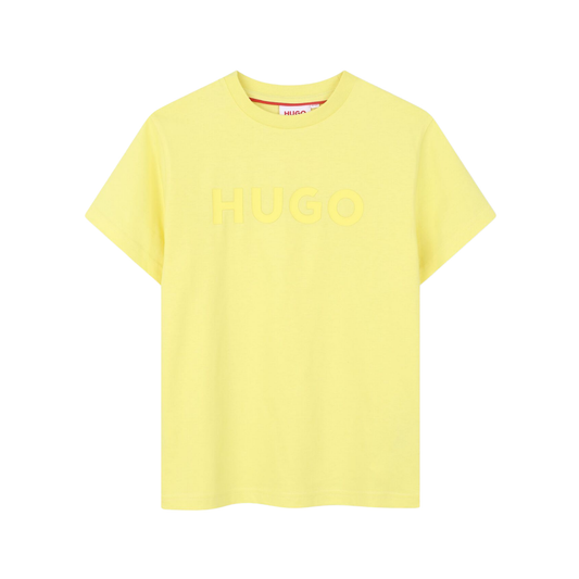 Hugo Lemon Logo Short-Sleeved T-Shirt