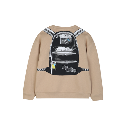 The Marc Jacobs String Backpack Print Long Sleeve Sweatshirt