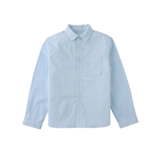 Gingersnaps Blue Thomas Striped Shirt