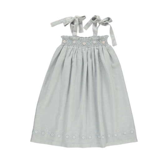 Bebe Organic Cloud Blue Maya Dress