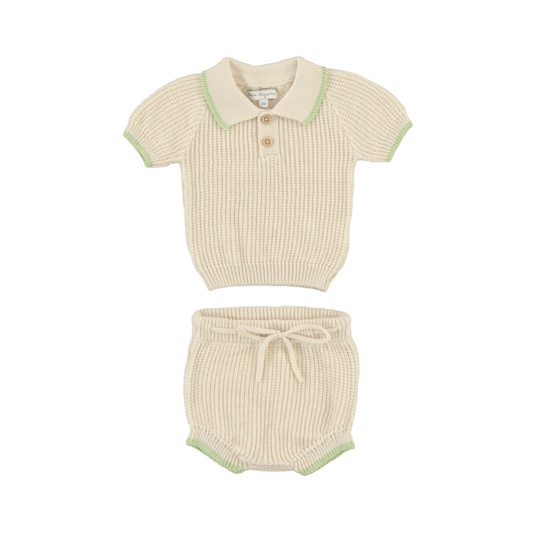 Bebe Organic Natural Knit Oliver Baby Set