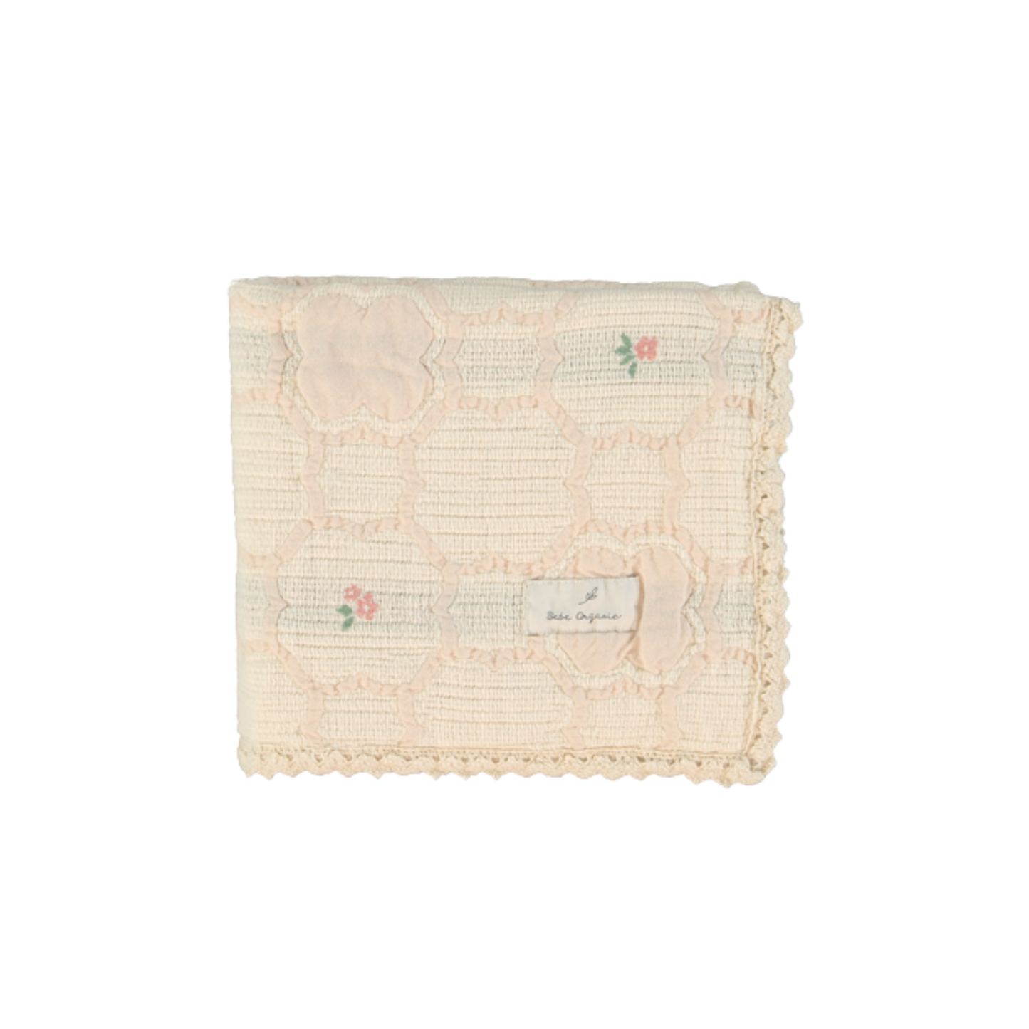 Bebe Organic Vintage Floral Cleo Blanket