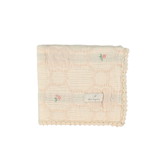 Bebe Organic Vintage Floral Cleo Blanket