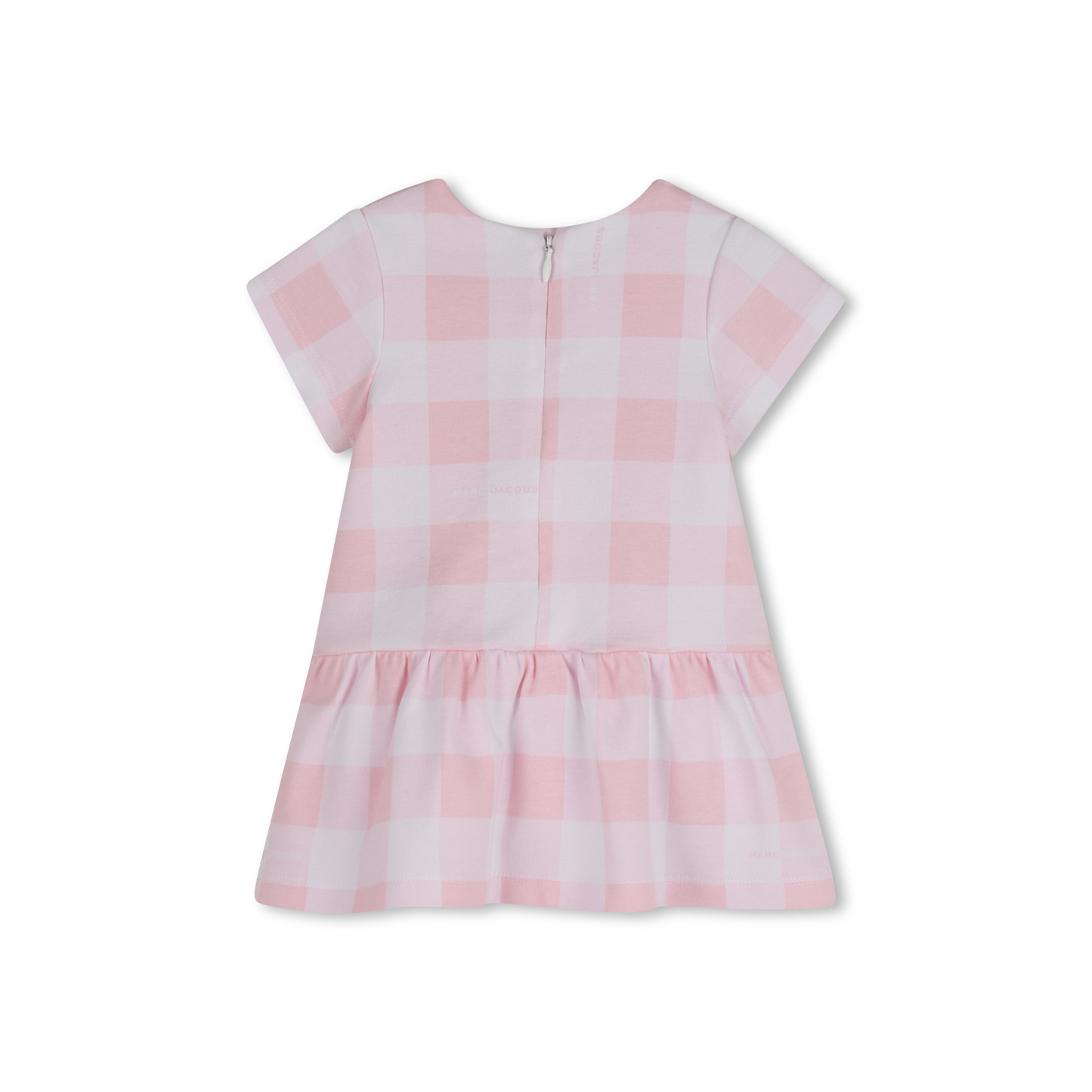 The Marc Jacobs Pink Daisy Check Short Sleeve Dress
