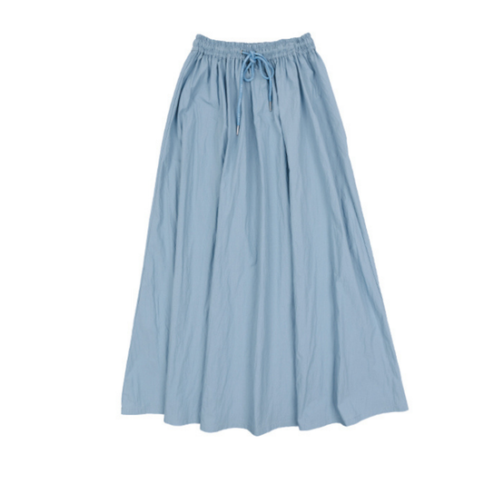 Luna Mae Pale Blue Noah Midi Skirt
