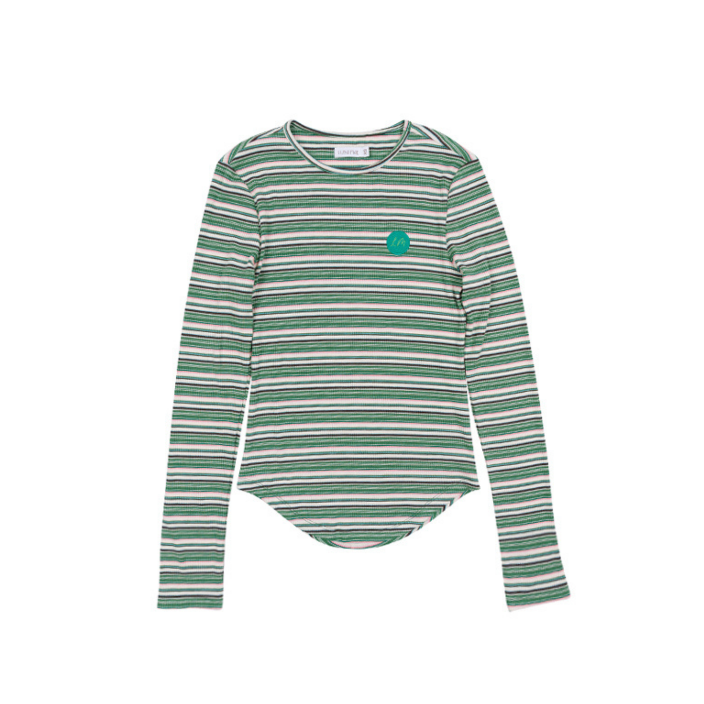 Luna Mae Green Ella Long Sleeve Top