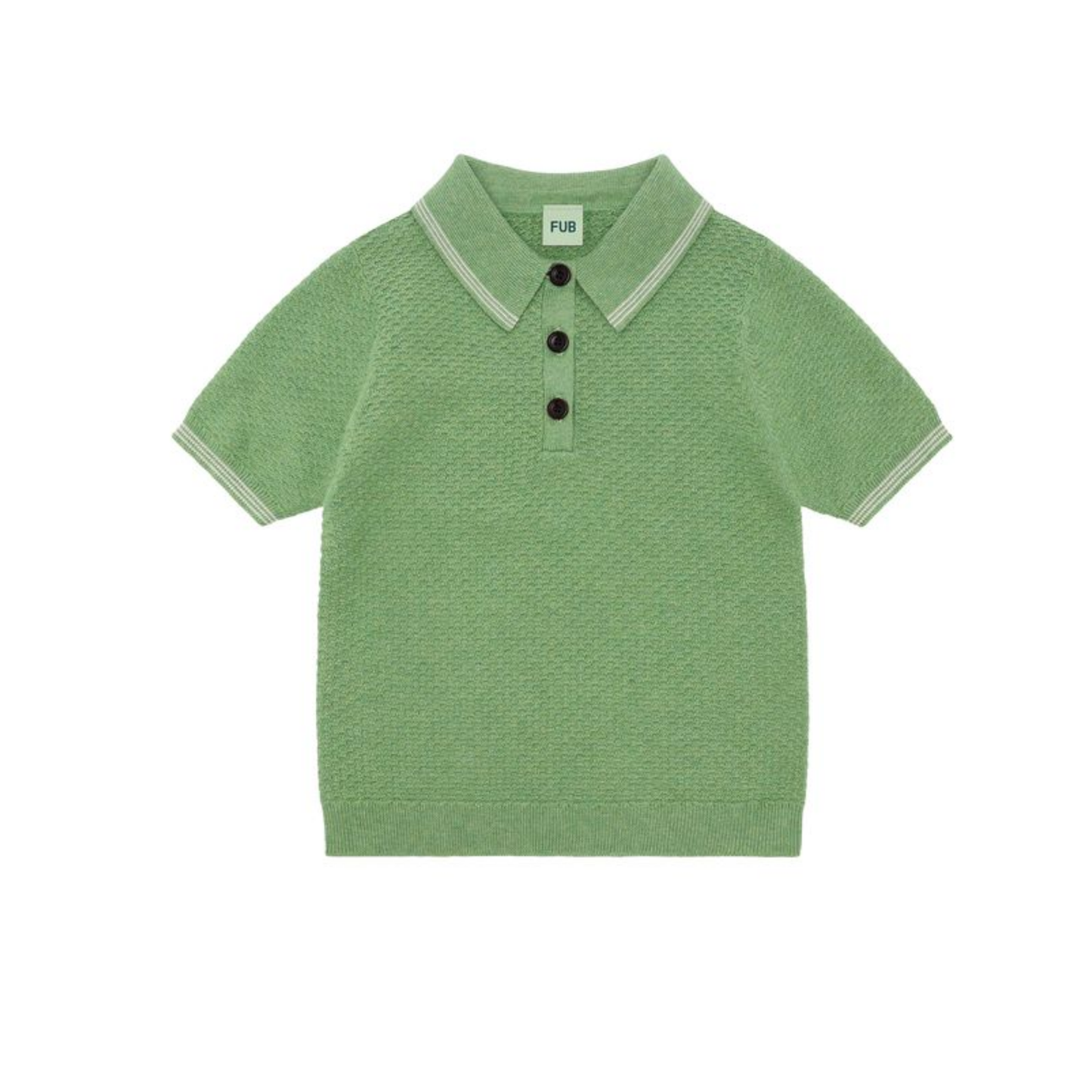 Fub Apple Melange Pique Polo