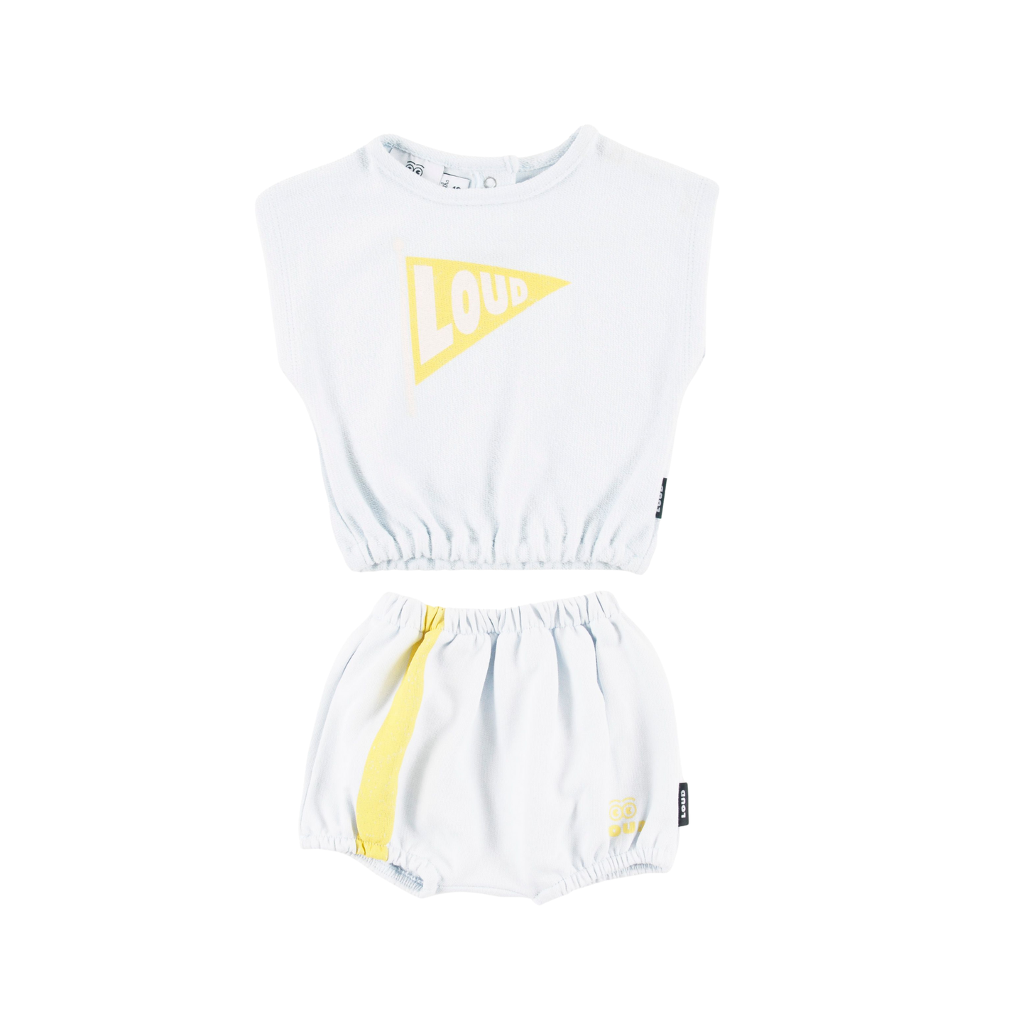 Loud Delicate Blue Anacapri Bloomer Set