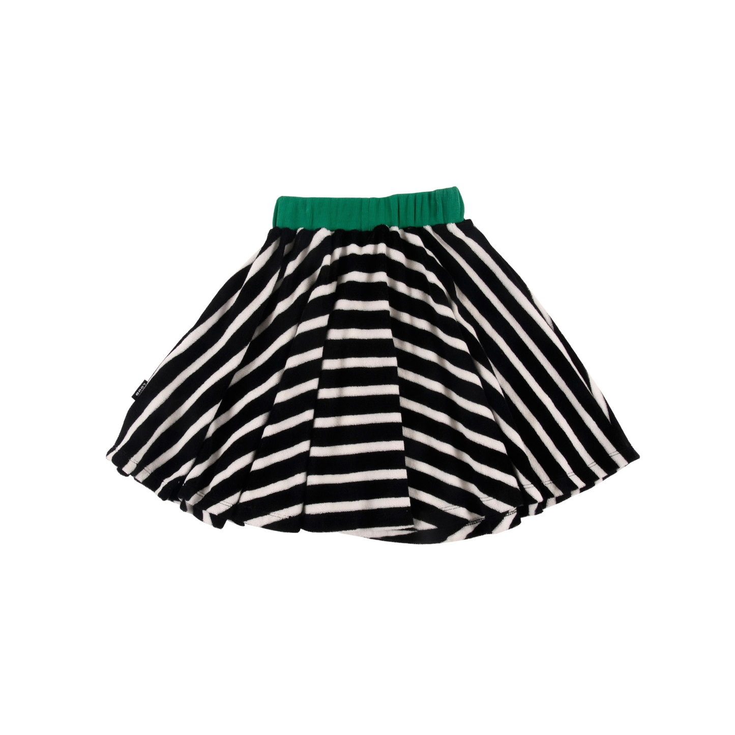 Loud Anthracite Stripe Merenda Short Skirt