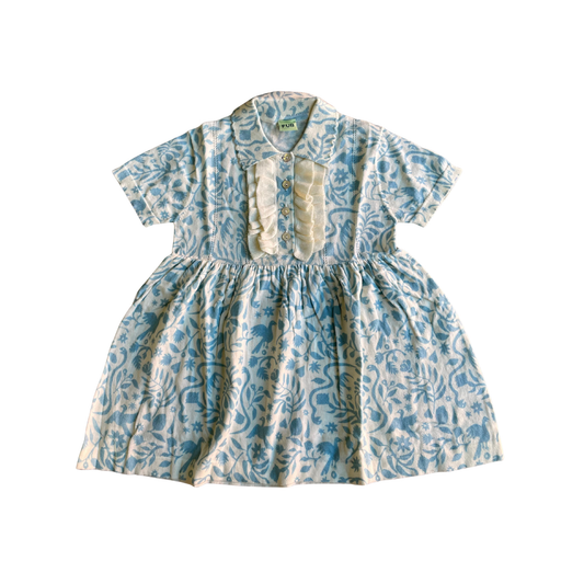Fub Otomi Printed Short Sleeve Dress