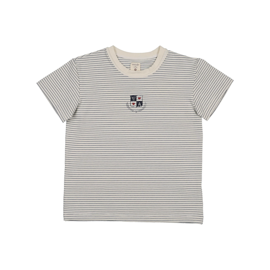 Analogie Blue Stripe Denim City Tee