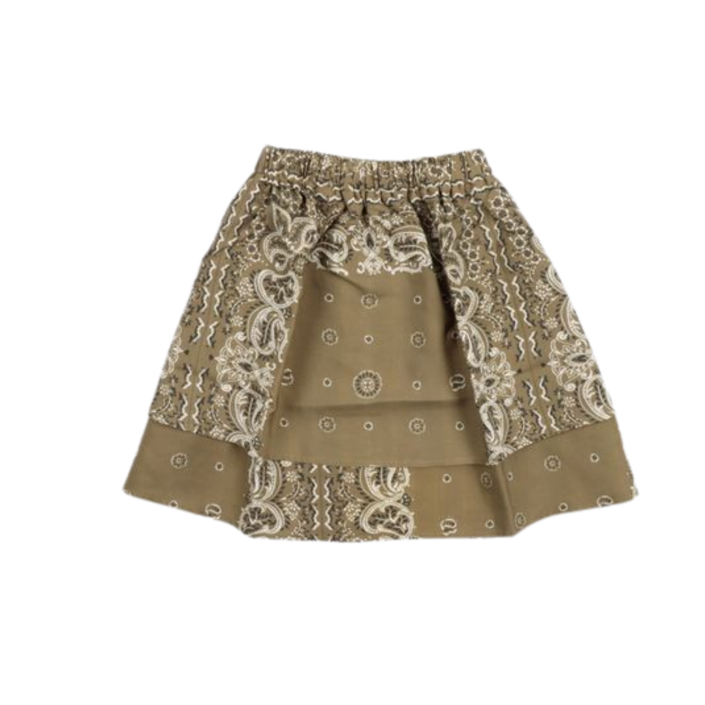 The New Society Bandana Print Waterlily Knee Length Skirt