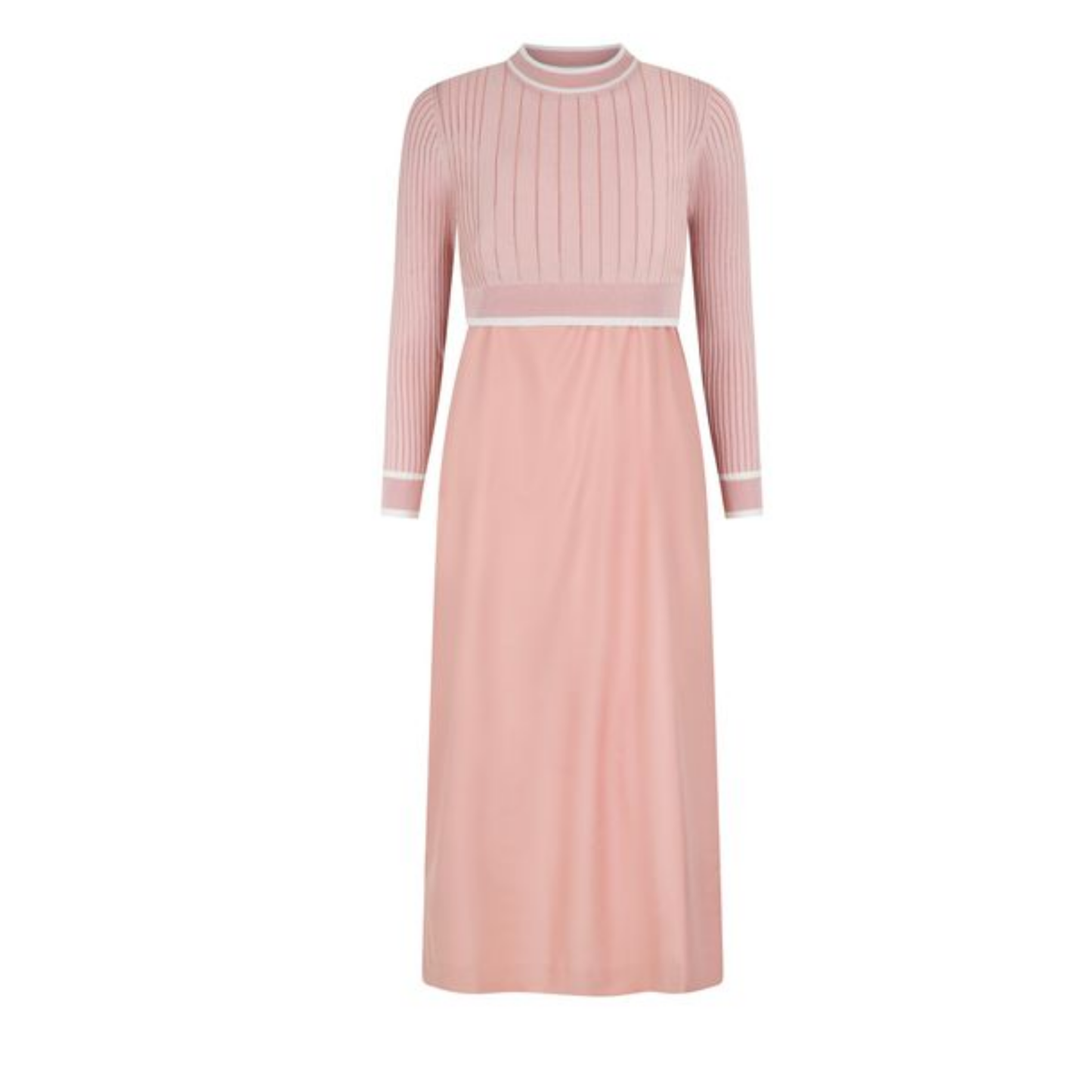 Pash Mini Coral Grace Ribbed Knit Overlay Set