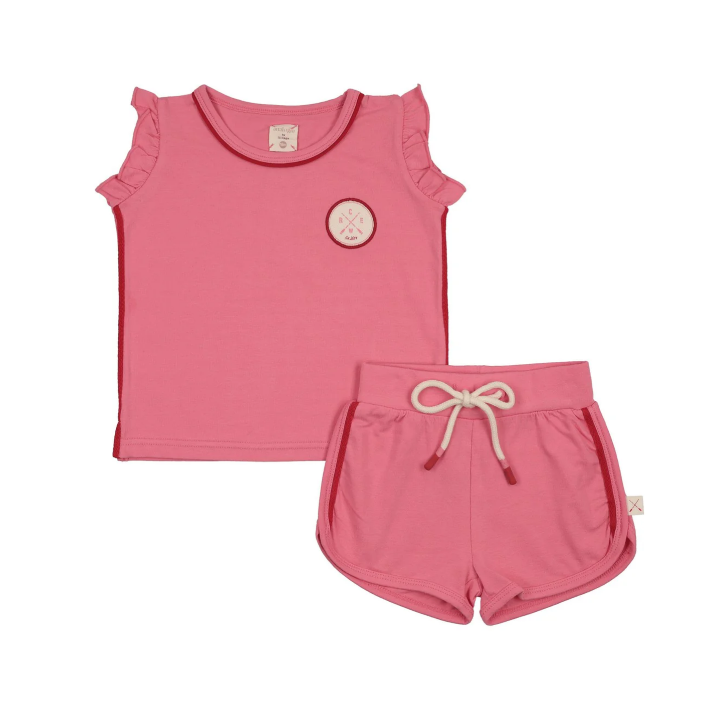 Analogie Fresh Pink Boating Crew Set