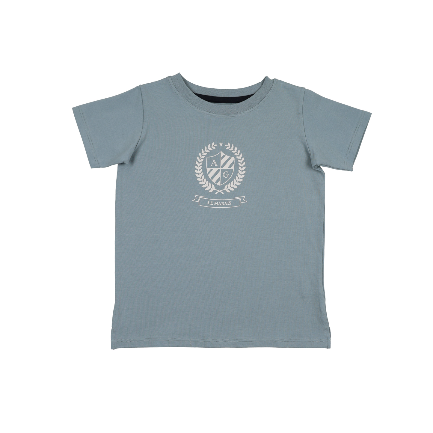 Lil Legs Sky Blue Emblem Tee
