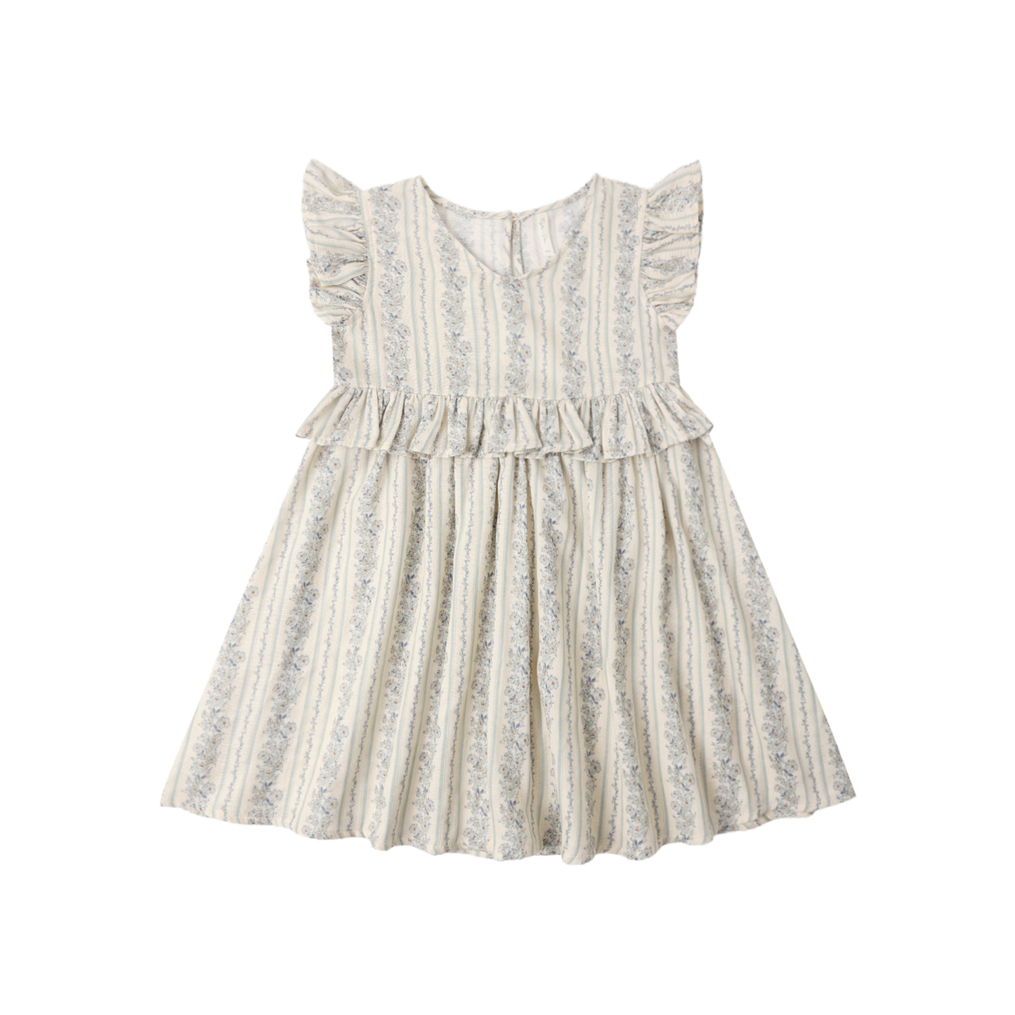 Rylee+Cru Natural Brielle Floral Sleeveless Dress