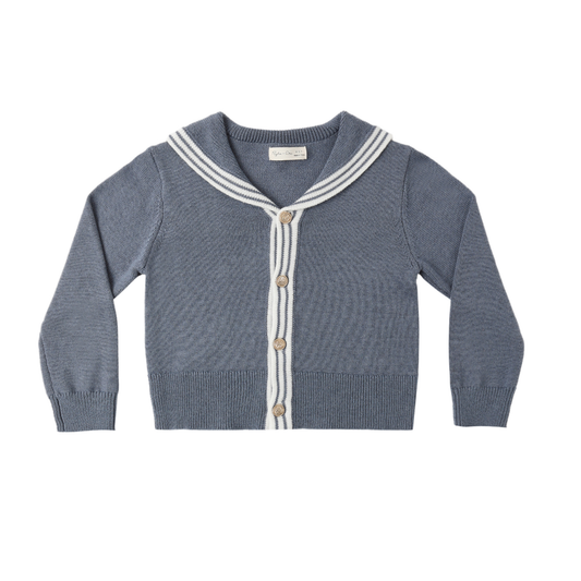 Rylee+Cru Marine Sailor Long Sleeve Cardigan