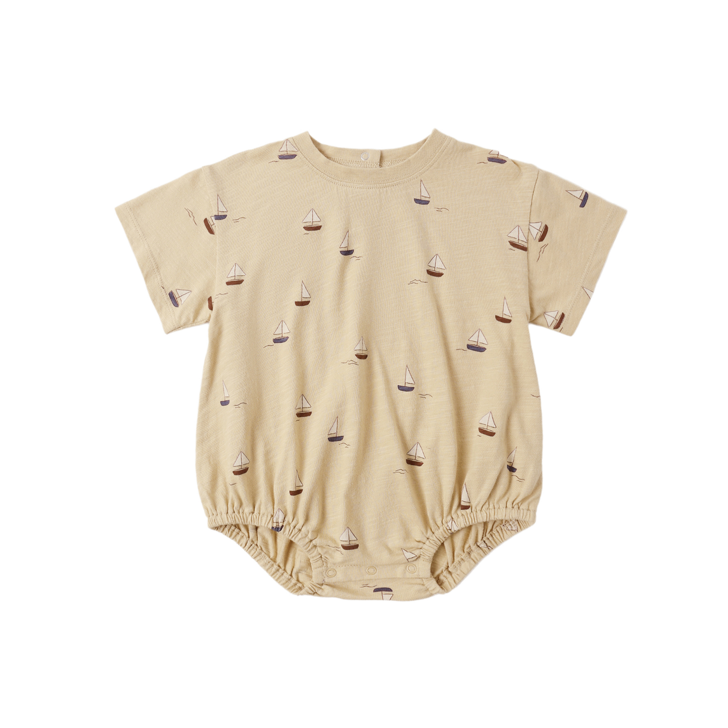 Rylee+Cru Butterscotch Relaxed Bubble Romper