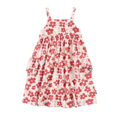 Loud Flower Aop Petal Summer Dress