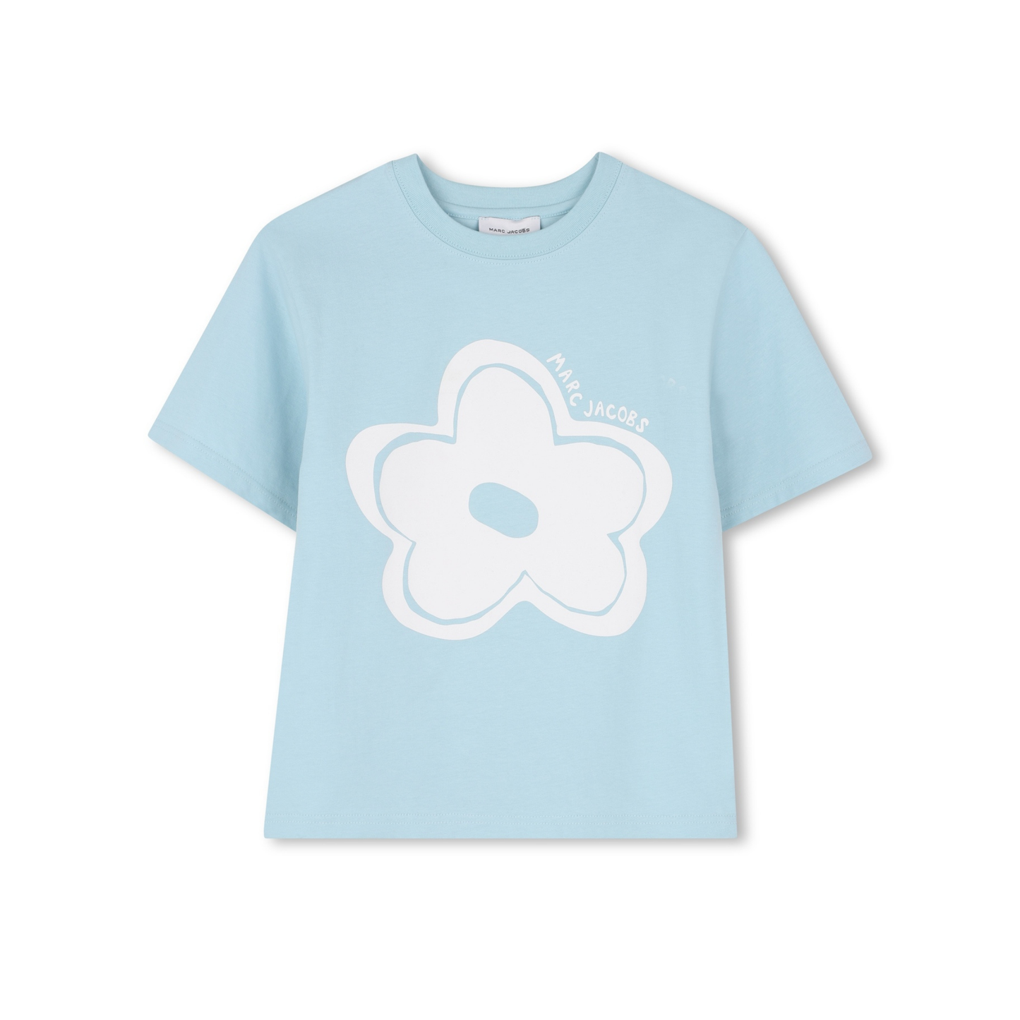 The Marc Jacobs Pale Blue Marguerite Short Sleeve Tee