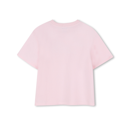 The Marc Jacobs Pink Rhinestones Short Sleeve Tee