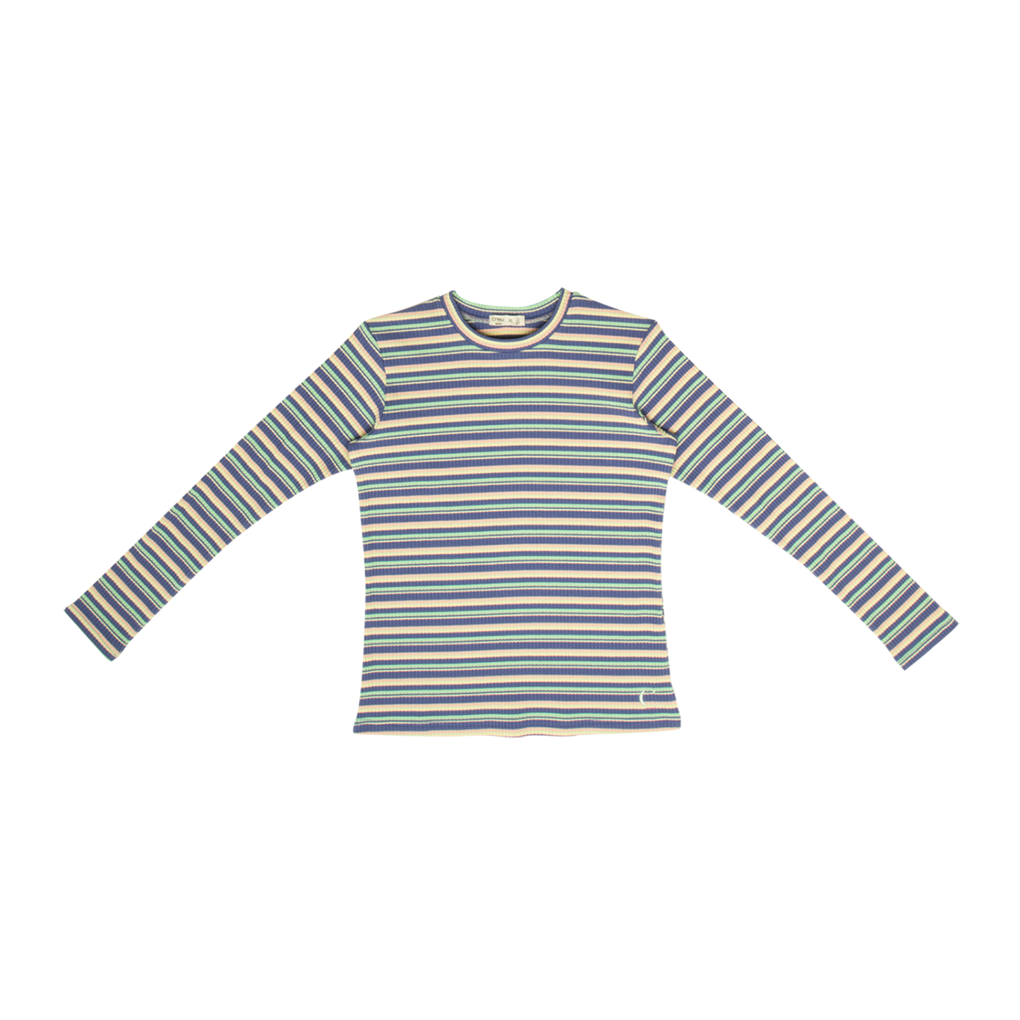 Crew Basics Green Linda Tee