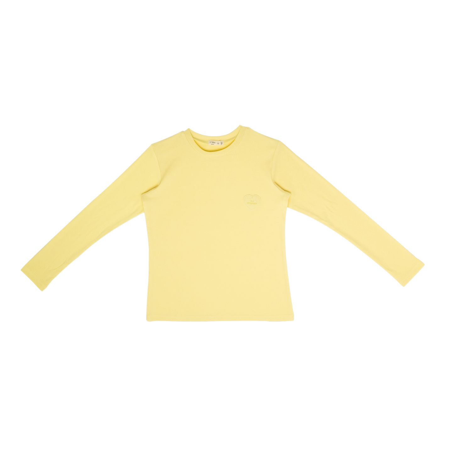 Crew Basics Yellow Leora Tee