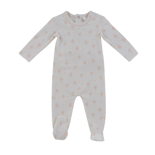 Kipp Baby Pink Up + Away Footie