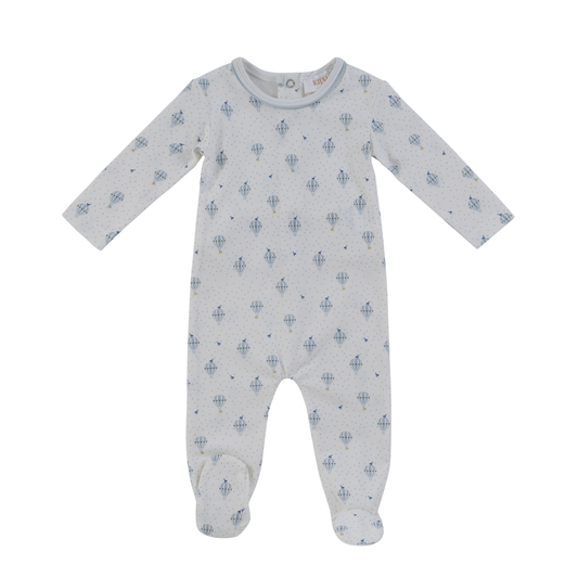 Kipp Baby Blue Up + Away Footie